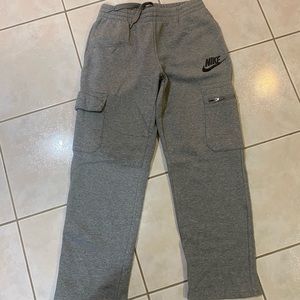 Grey Cargo Nike Sweatpants
